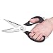 Kitchen Scissors - Come Apart Stainless Steel Blades with Soft Grip Handle + Magnetic Storage Case - Durable Multifunction Shear for Cutting Meat, Vegetables, Fruits or Opening Bottles