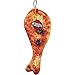Grab-a-Bite Plubber Grilled Chicken Leg Dog Toy