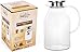Glass Pitcher With Lid By Golden Spoon: Durable 68oz Glass Carafe With Airtight Cap - MicrowavFreezer Safe Borosilicate Glass For Hot And Cold Liquids - Comes With 2 Stirrers And A Strainer (68 oz)