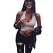 GONKOMA Womens Casual Slim Sleeveless Fitness Vest Tank Cami Blouse Crop Top
