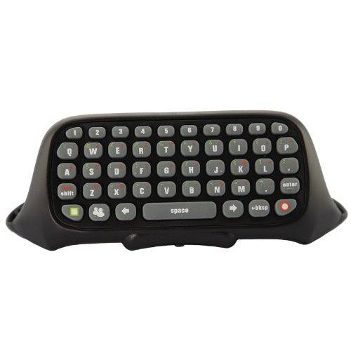 Full Qwerty Text Chat Messaging Pad Chatpad Keyboard for Xbox 360 Live Games Controller