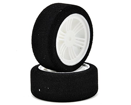 Contact RC 26mm 1/10 Nitro Sedan Foam Front Tires (2) (White) (40 Shore)