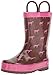 Western Chief Unisex-Child Kids Girls' Waterproof Easy-On Printed Rain Boot, 9 US Toddler