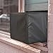 Jeacent Window air conditioner covers for outside Bottom Covered, Window ac covers for outside 27.5Wx23Dx19H,window air conditioner cover.