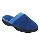 Isotoner Women's Microterry Contrast Trim Clog