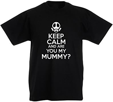 Brand88 - Keep Calm and are You My Mummy?, Kids Printed T-Shirt