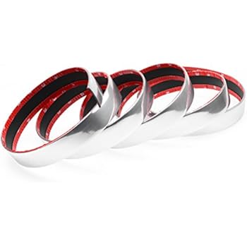 Amazon Com Tinksky 3m 21mm Flexible Auto Car Diy Chrome