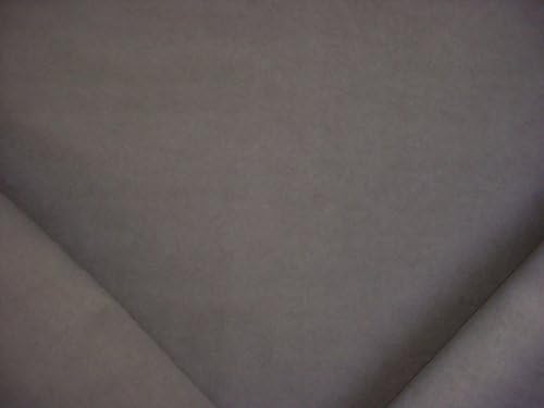 Toray Ultrasuede Ambiance in Fossil - Deep Brown Grey Designer Faux Suede Leatherette Microfiber Upholstery Drapery Fabric - By the Yard