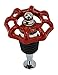Fairly Odd Novelties Novelty Faucet Wine Bottle Stopper, Red, One Size