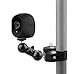 Clamp Mounting Bracket,5.5 Inch Arm Clip Holder Mount Compatible with Arlo Essential,Arlo pro,Arlo go,Arlo pro 2 Security Camera