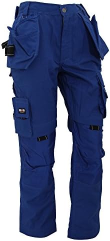 Herock Mens Dagan Premium Work Trousers / Pants (38) (Royal)