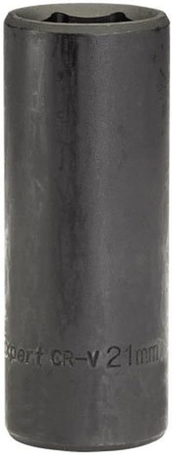 Draper HI-TORQ 1/2 inch 21mm Deep Impact Socket 6 Point Chrome Vanadium