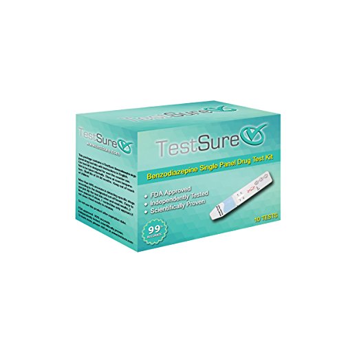 10 TestSure Benzodiazepine (BZO) Drug Test Kit, At Home Urine Drug Screen for Benzo Medications such as Xanax & Valium - Thumbnail 5