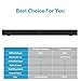 Sound Bar for TV, COSOOS 30W 36.2inch Soundbar with Bluetooth 4.2, Remote Control, Home Theater System, Support Digital Optical, Coaxial, RCA, AUX, TF Card, Wall Mountablethumb 2