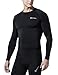 CLSL TM-R11-BLKZ_Medium Tesla Men's Long Sleeve T-Shirt Baselayer Cool Dry Compression Top R11