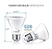 HyperSelect PAR20 LED Light Bulb 8W, Non Dimmable, 50W Equivalent, 5000K (Crystal White), 490 lumens, UL - (6 Pack)