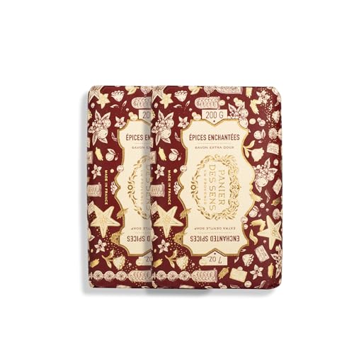 Panier des Sens Enchanted Spices Shea Butter Soap Bar Duo, 2 x... 41yttW+CRlL