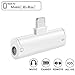 GOXIJUN Headphone Adapter for iPhone X Adapter to 3.5mm Jack AUX Audio Earphone Adapter for iPhone 11/8/8P/7/7P/X/XS max Music & Charge Dongle Headset Convertor Accessories Support All iOS（White） ...