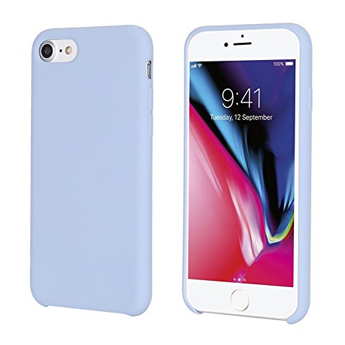 iPhone 8 Case, iPhone 7 Case, Casegory iPhone 7/8 Cover with Liquid Silicone Gel Rubber and Soft Microfiber Cl
