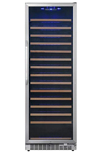 EdgeStar-CWR1662SZ-24-Inch-Wide-151-Bottle-Capacity-Free-Standing-Single-Zone-Wine-Cooler-with-Even-Cooling-Technology