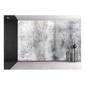 Background from High Detailed Fragment Stone Wall - Removable Wall Mural | Self-Adhesive Large Wallpaper - 66x96 inches