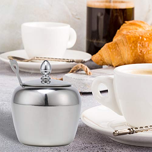 5 Small+Stainless+Steel+Sugar+Spoon+Kitchen