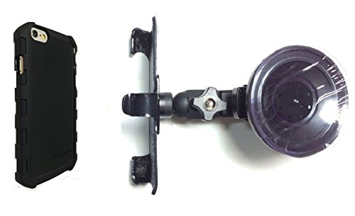 SlipGrip Car Holder For Apple iPhone 8 Using Body Glove DROPSUIT Case HV