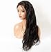 CHANTICHE 4x4 Lace Front Wigs Human Hair Deep Wave Curly Human Hair Wigs 130% Density Brazilian Virgin Lace Closure Wigs for Black Women 14 Inch