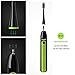 Joincare Electric Toothbrush Power Rechargeable, E1 Professional 3 Cleaning Modes White Clean Sensitive Sonic Electric Toothbrush for Adult (black+green)