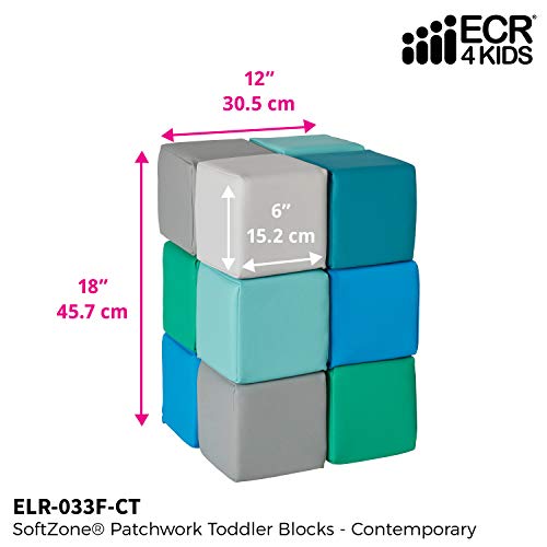 1 ECR4Kids+Softzone+Toddler+12+Piece+Contemporary