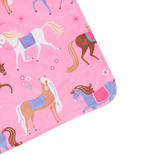 image for Wildkin Plush Throw Blanket for Toddler Boys and Girls, Super Soft and