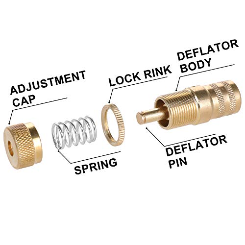 2 Hromee+Automatic+Deflators+Motorcycle+Adjustable