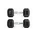 Premium Quality, Rubber Coated Hex Dumbbells for Strength Training and Fitness (Sold in Pairs)