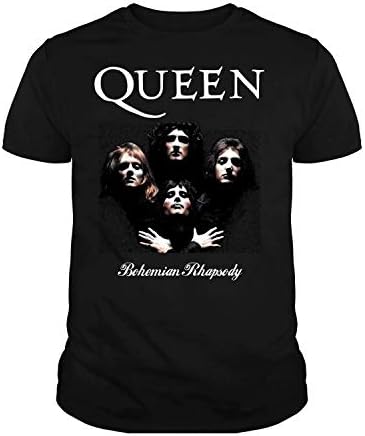 Jacober Queen Band Shirt,Bohemian Rhapsody Shirt,Freddie Mercury Shirt Big Code Unisex T-Shirt