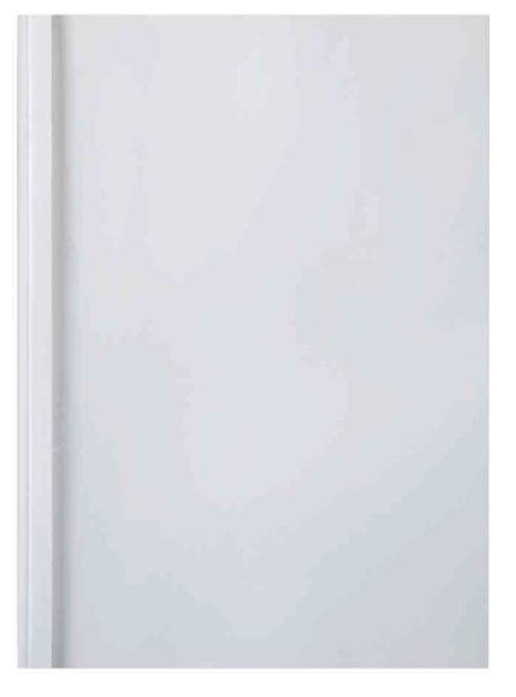 GBC Thermabind Standard Thermal Binding Covers IB370137–Transparent Film / Cardboard - 40 MM Pack of 50 White — image 1