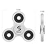 Open Up To Love Fidget Spinner Toy Stress Reducer Amazing Fast Tri-Spinner Fidget Spinner EDC Focus Toy Ultra Durable Non-3D printed (White)