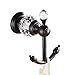 Nokozan Luxury Crystal Series Brass Coat Hooks Wall Mounted Bathroom Towel Hook, Oil-Rubbed Bronze
