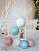 Christmas Balls Ornaments Decoration for 2020 Santa’s Factory New Design Hanging Xmas Balls Pendants Baubles Set for Christmas Tree Decorations Collections (6ct 3.15
