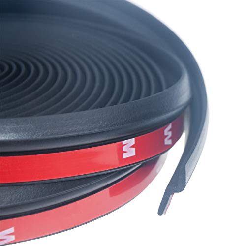 Universal Z-Shape Trim Car Door Rubber Seal,Door Edge Guards Weatherstrip Hollow for Car Truck Motor Protector 33Ft(10M) - Thumbnail 6
