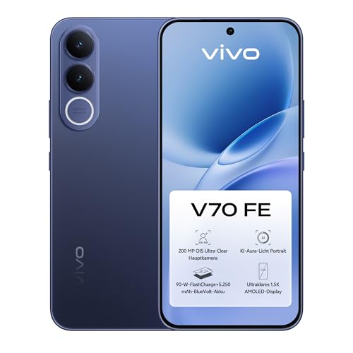 vivo V70 FE Smartphone con 5250 mAh en promo sur Amazon