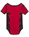 A&J Design Baby Boys' Deadpool Short Sleeve Bodysuits (0-6 Months)