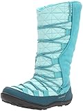 Columbia Kids' Youth Loveland Omni-Heat-K Snow Boot, Spray/Red Camellia, 4 M US Big Kid