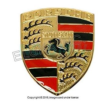 Stemma Porsche Adesivo Originale WAP013002 (65 Mm X 53 Mm