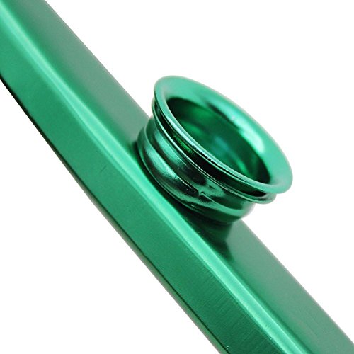 Botrong Metal Kazoos Musical Instruments Flutes for Kids,Guitar, Ukulele, Violin, Piano Keyboard (Green)