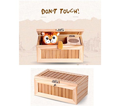 Grocery House Funny Tiger Don't Touch Me Useless Box, Don't Touch Gag Toys, Fidget Toy