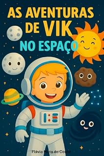 Livro As Aventuras de Vik no Espaço