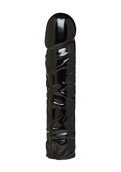 Vac-u-Lock by Doc Johnson black Code Edition- Classic Dong 8 inch - 20 cm lang - Durchmesser 40 mm