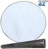 Fireproof Mat, Fire Pit Mat: ( 32") Pad Deck Protector, Burn Barrel, Fire Pit Accessories, Under Grill Mat, BBQ Mat, Firepad, Patio Shield, deck defender. Fire Retardant Base Pad for Outdoors