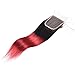 Mothers' Day Gift for Mom Top Hair Brazilian Ombre Hair Black To Red Straight Closure Natural Brazillian Virgin Remy 130%(Ombre 1B/Burgundy 10