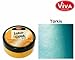 Viva Decor Inka Gold Gilding Wax2.3 oz (Turquoise) - Wax-Based Metallic Polishing Paste. Quick-Drying Metal Shine, High Gloss Effects for DIY. Decor Paste for Wood, Clay & Terracotta